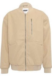 URBAN CLASSICS Bomberjacke Urban Classics Herren Blouson (1-St) Beige/Khaki/Braun