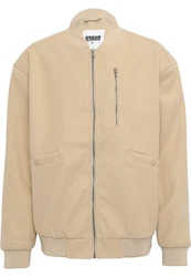 URBAN CLASSICS Bomberjacke Urban Classics Herren Blouson (1-St) Beige/Khaki/Braun