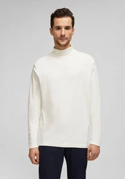 Poloshirt Mit Rollkragen