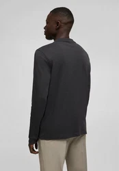 HECHTER PARIS Poloshirt mit Polokragen Dunkelgrau/Schwarz/Hellgrau/Grau