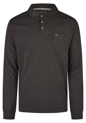 HECHTER PARIS Poloshirt mit Polokragen Dunkelgrau/Schwarz/Hellgrau/Grau