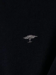 FYNCH-HATTON Strickpullover Dunkelblau/Schwarz