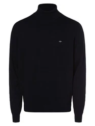 FYNCH-HATTON Strickpullover Dunkelblau/Schwarz