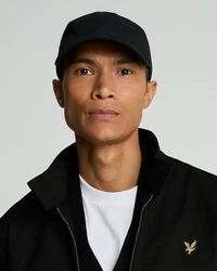 Lyle & Scott Blouson Herren Jacke Harrington (British Classic) Schwarz/Grün/Dunkelblau/Gelb