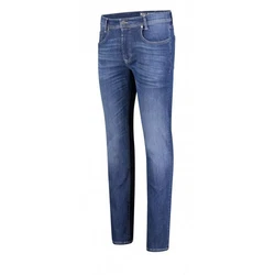 MAC 5-Pocket Jeans Blau/Dunkelblau/Lila