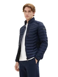 TOM TAILOR Jacke Dunkelblau/Hellblau/Blau