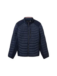 TOM TAILOR Jacke Dunkelblau/Hellblau/Blau