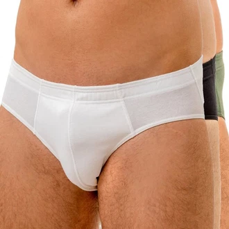 HERMKO Slip 3300 Herren Slip 3er Pack 3300