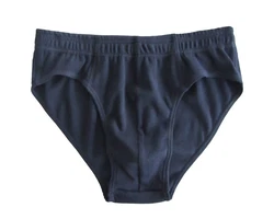 HERMKO Slip 3300 Herren Slip 3er Pack Dunkelgrün/Grün