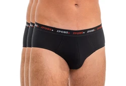 HERMKO Slip 3er Pack Dunkelblau