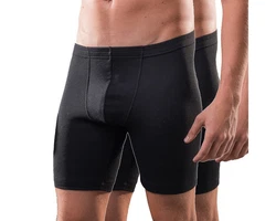 HERMKO Funktionsboxer 63955 2er Pack Herren Longpant 63955