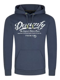 Kapuzenpullover Herren Hoodie DFArno Regular Fit Longsleeve Sweatshirt mit Kngurutasche