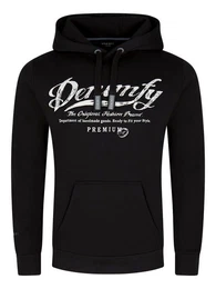 Kapuzenpullover Herren Hoodie DFArno Regular Fit Longsleeve Sweatshirt mit Kngurutasche