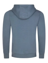 DENIMFY Kapuzenpullover Herren Hoodie DFArno Regular Fit Longsleeve Sweatshirt Blau/Grau