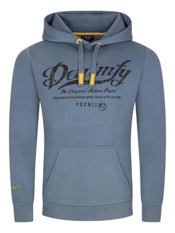 DENIMFY Kapuzenpullover Herren Hoodie DFArno Regular Fit Longsleeve Sweatshirt