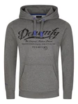 DENIMFY Kapuzenpullover Herren Hoodie DFArno Regular Fit Longsleeve Sweatshirt Dunkelgrau/Dunkelblau/Blau/Braun/Grau