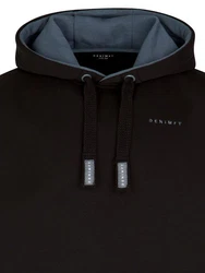 DENIMFY Kapuzenpullover Hoodie DFBenno Regular Fit Sweatshirt 