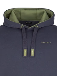 DENIMFY Kapuzenpullover Hoodie DFBenno Regular Fit Sweatshirt 