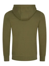 DENIMFY Kapuzenpullover Hoodie DFBenno Regular Fit Sweatshirt Dunkelgrün