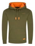 DENIMFY Kapuzenpullover Hoodie DFBenno Regular Fit Sweatshirt Dunkelgrün