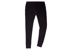 HERMKO Lange Unterhose 3570 Herren Schwarz/Lila/Dunkelblau