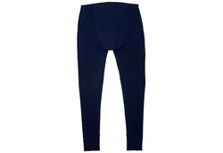 HERMKO Lange Unterhose 3570 Herren Dunkelblau/Blau