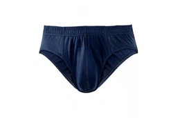 HERMKO Herren Slip 8300 Dunkelblau/Blau