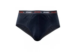 HERMKO Slip 3er Pack Dunkelblau