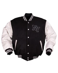 Mil-Tec Herren Collegejacke NY BASEBALL JACKE M.PATCH 