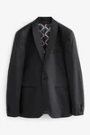 Next Smokingsakko Smokingjacke (1-tlg) Schwarz/Dunkelgrau/Grau/Hellblau