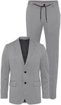 Bruno Banani Anzug Jersey Grau/Hellgrau/Dunkelgrau