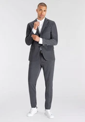 Bruno Banani Anzug Jersey Dunkelblau/Dunkelgrau/Grau
