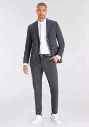 Bruno Banani Anzug Jersey Dunkelblau/Dunkelgrau/Grau