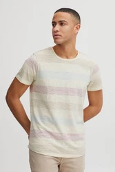 Blend Efkin Herren T-Shirt Kurzarm Shirt Mit Streifen Und Rundhalsausschnitt (Efkin) BHEfkin