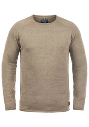 Blend Strickpullover Style BHJohn Khaki/Braun/Beige