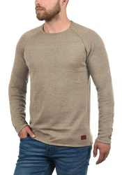Blend Strickpullover Style BHJohn Khaki/Braun/Beige