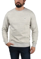 Blend Henry Herren Pullover Grau/Khaki/Hellgrau