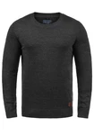 BLEND Strickpullover Lars 20703347ME Dunkelgrau/Grau/Schwarz BLEND Strickpullover Lars 20703347ME Dunkelgrau/Grau/Schwarz