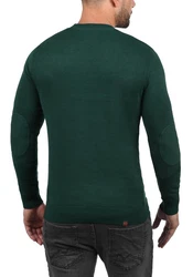 BLEND Strickpullover Lars 20703347ME Dunkelgrün/Grün