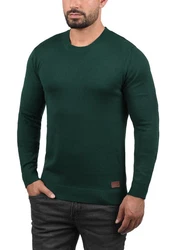 BLEND Strickpullover Lars 20703347ME Dunkelgrün/Grün