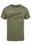 Blend Rundhalsshirt BLEND BHDoppler Dunkelgrün/Khaki