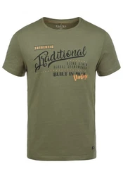 Blend Rundhalsshirt BLEND BHDoppler Dunkelgrün/Khaki