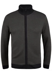 Blend Cardigan Style BHLonder Dunkelgrau/Grau