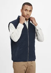 Blend Steppweste BLEND BHSomion Hellblau/Khaki/Dunkelblau/Beige