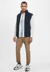 Blend Steppweste BLEND BHSomion Hellblau/Khaki/Dunkelblau/Beige