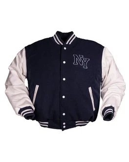 Mil-Tec Herren Collegejacke NY BASEBALL JACKE M.PATCH 