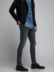Jack & Jones Slim-fit-Jeans JJIGLENN JJORIGINAL CB 774 Dunkelgrau/Grau/Hellgrau/Orange/Braun/Schwarz
