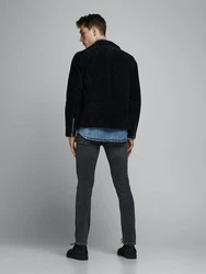 Jack & Jones Slim-fit-Jeans JJIGLENN JJORIGINAL CB 774 Dunkelgrau/Grau/Hellgrau/Orange/Braun/Schwarz