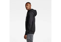 G-STAR Hoodie Multi Layer Originals HDD SW Schwarz/Grau/Gelb/Braun/Lila/Dunkelgrau