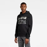 G-STAR Hoodie Multi Layer Originals HDD SW Schwarz/Grau/Gelb/Braun/Lila/Dunkelgrau